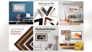 American Frame Social Media Graphics