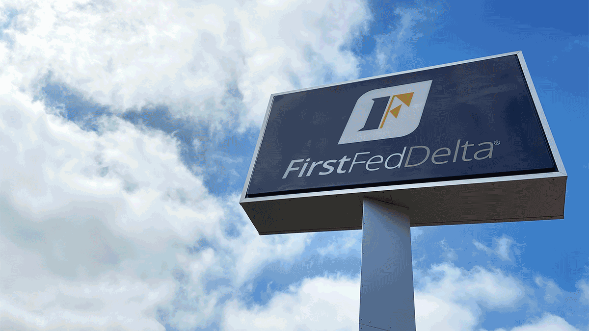 FirstFedDelta Signage