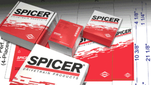 Dana Incorporated packaging design